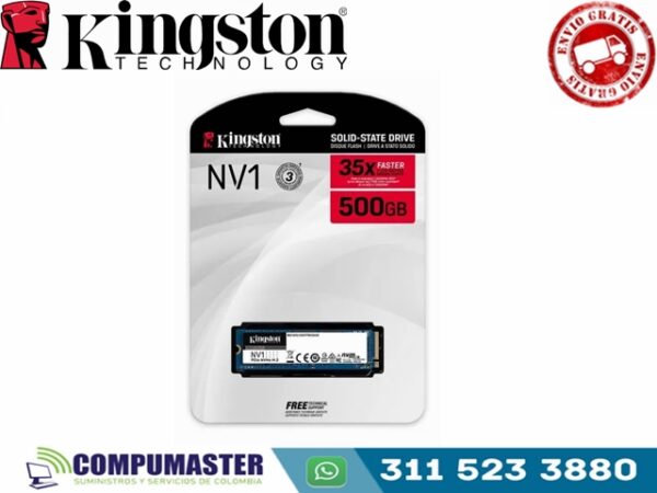 Sin título_14 Ssd M.2 NVME 500 GB Kingston